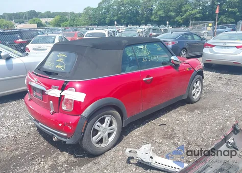 2006 Mini Cooper из США, поврежденный, VIN WMWRF33546TG13986